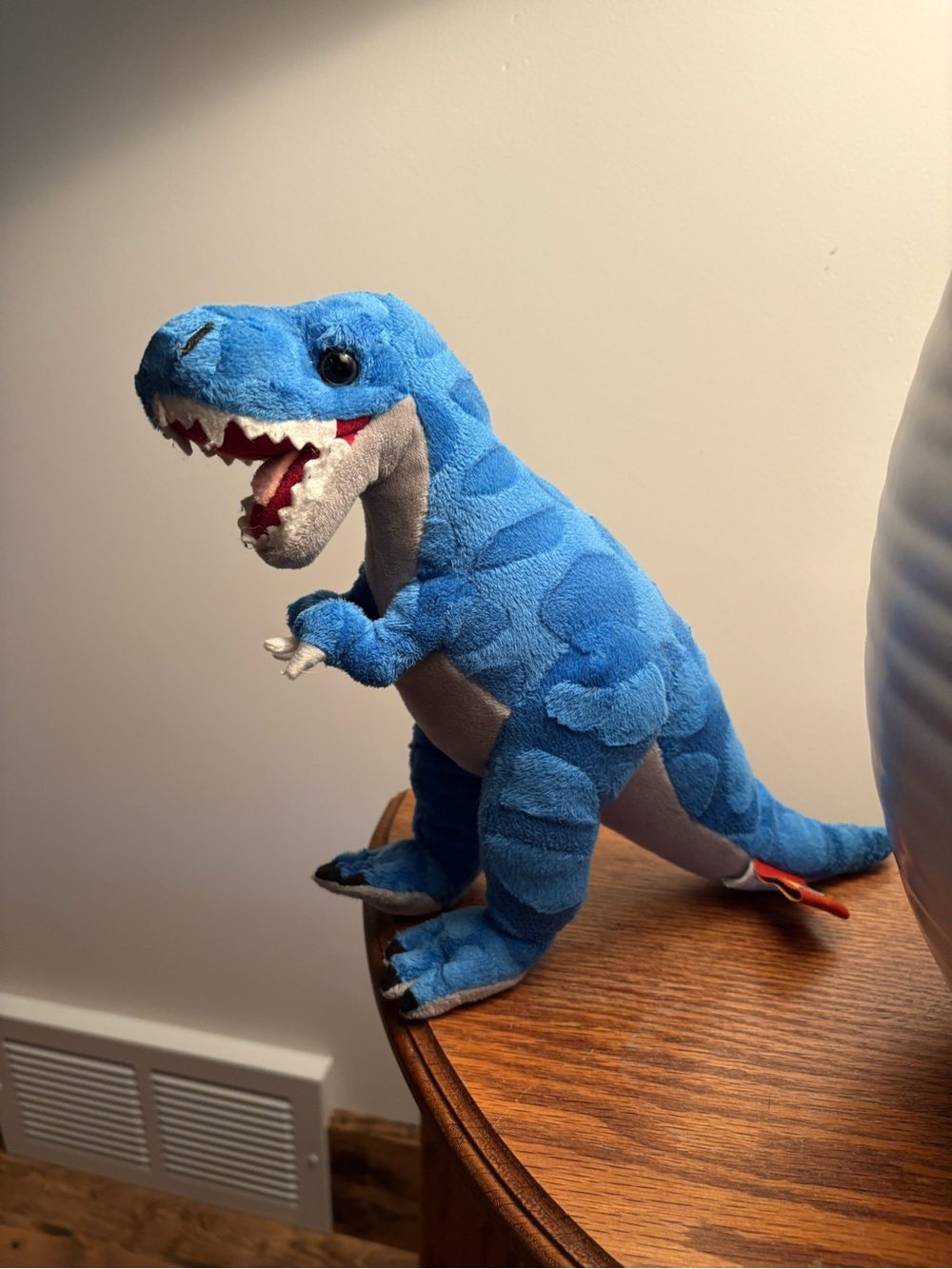 Adventure planet blue T. rex plush 16 in 
Good condition